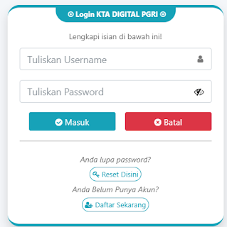 Register PGRI Penukal Abab Lematang Ilir - Persatuan Guru Republik Indonesia Cabang Penukal Abab Lematang Ilir